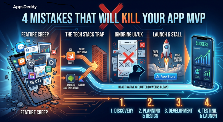 4 Mistakes That Will Kill Your App MVP